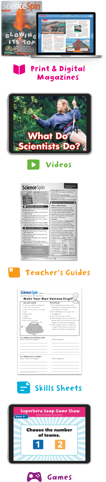 Science Spin Grade 2